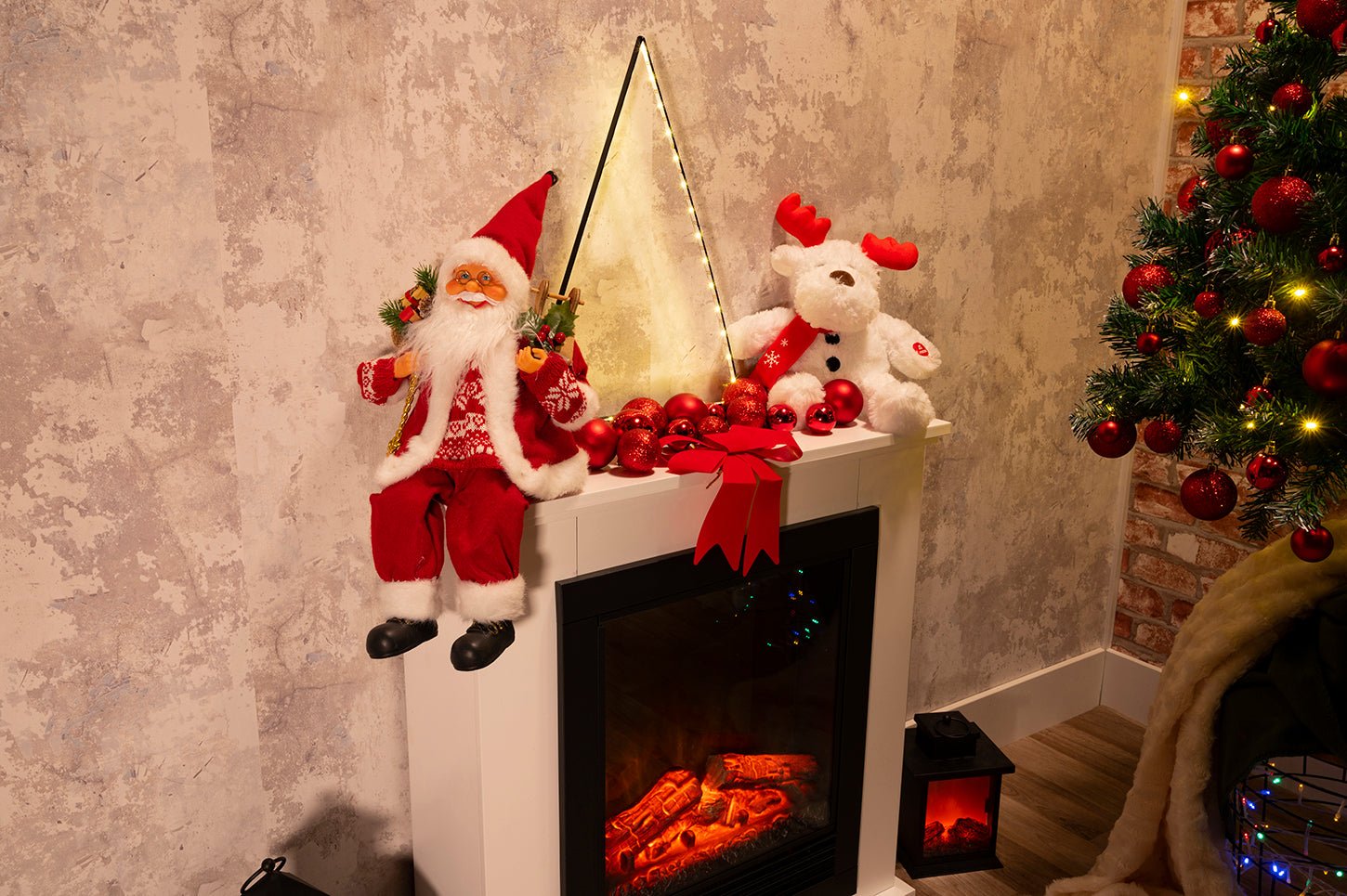 Kerstballen Set Rood 70 Stuks Incl. Kerst Opbergbox - Bivakshop