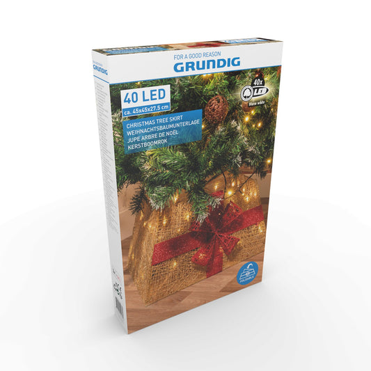 Kerstboomrok 40X Led Opvouwbaar - Bivakshop