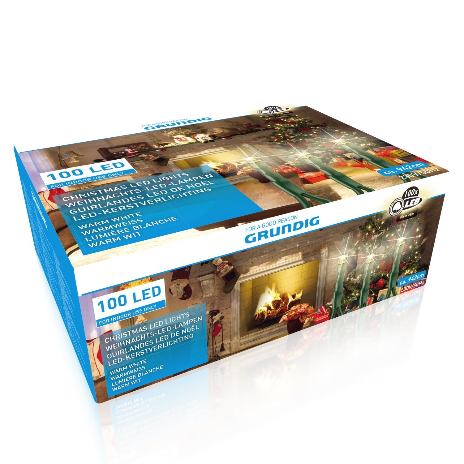 Kerstboomverlichting 100 Ledlampjes Indoor - Bivakshop