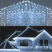 Kerstverlichting waterval buitendecoratie 5M hangend - 1lichtslinger - Bivakshop