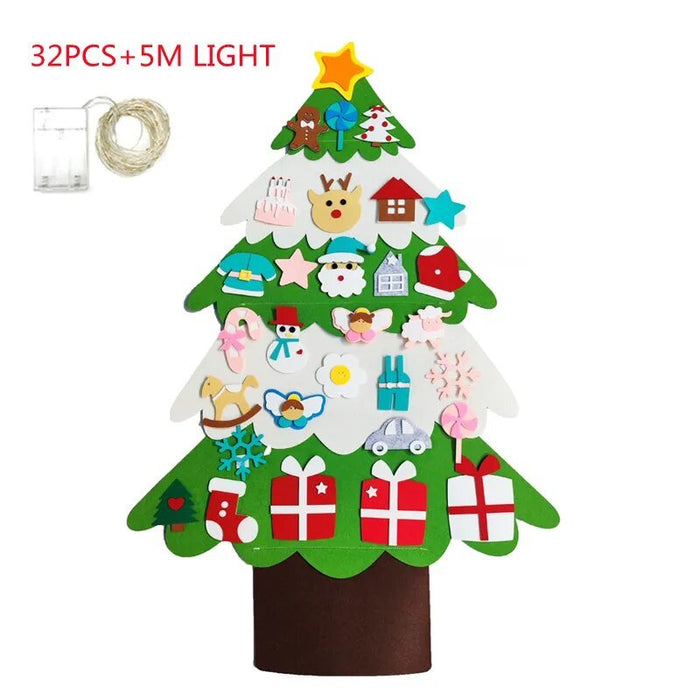 Kids DIY vilt kerstboom decoratie - Perfect voor kerstmis 2022! - Bivakshop