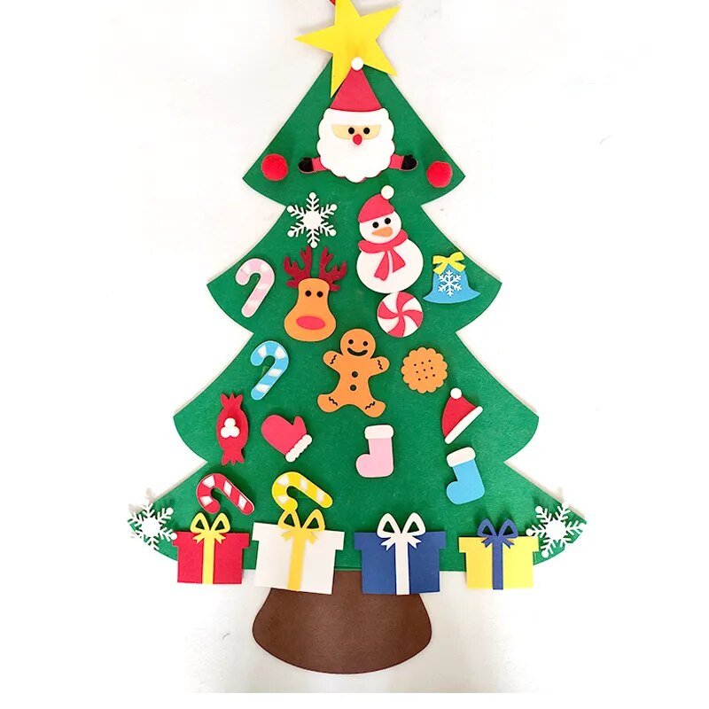 Kids DIY vilt kerstboom decoratie - Perfect voor kerstmis 2022! - Bivakshop