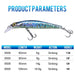 Kingart - Goede Actie Wobblers Harde Kunstmatige Baits 6G 9G 14G 18.6G - Bivakshop