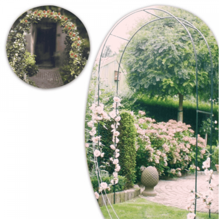 Kinzo Tuinboog Metaal voor Klimplanten 140x240cm - Bivakshop