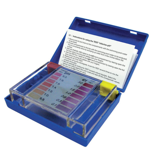 Kokido DPD Testkit - Zwembadwater pH en chloor testset met 20 tabletten - Bivakshop