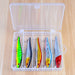 Kunstaas - Pluggen - 5 stuks incl. opbergdoos - Minnow - 140 mm- 20,5 gram - Bivakshop