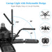 Leclstar LED garageverlichting - 80W deformeerbare plafondlamp met 3 verstelbare panelen - Bivakshop