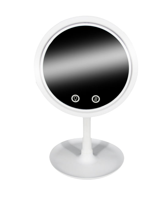 LED-spiegel met ventilator - 5 x vergroting - Bivakshop