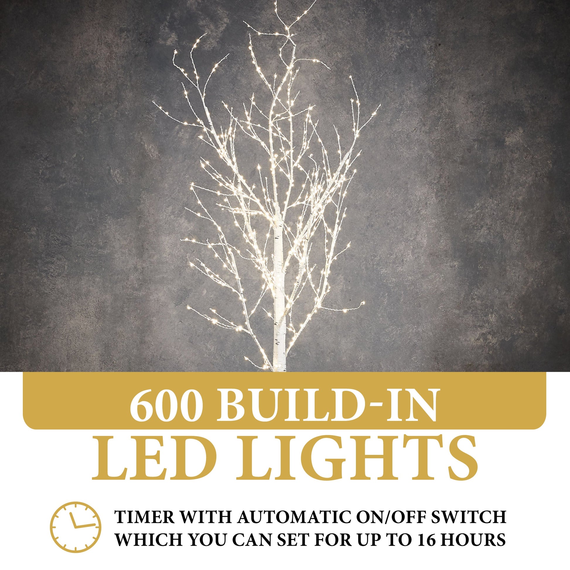 Lichtboom Met Led Kerstverlichting 180Cm - Bivakshop