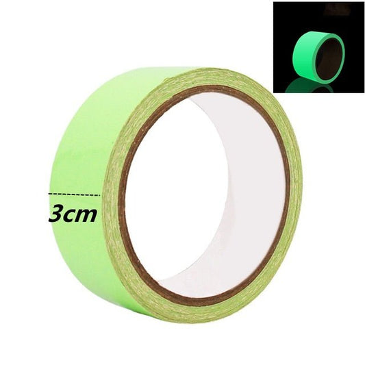 Lichtgevende Tape 3M/5M - Donkergroen - Zelfklevende tape - Nachtzicht Glow In Dark - Bivakshop