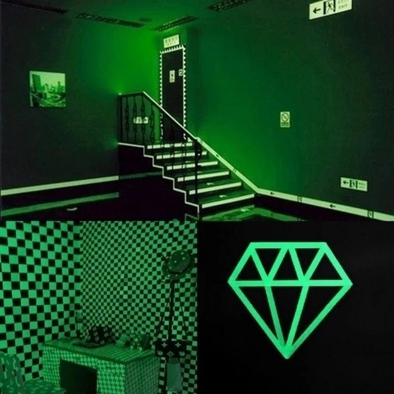 Lichtgevende Tape 3M/5M - Donkergroen - Zelfklevende tape - Nachtzicht Glow In Dark - Bivakshop