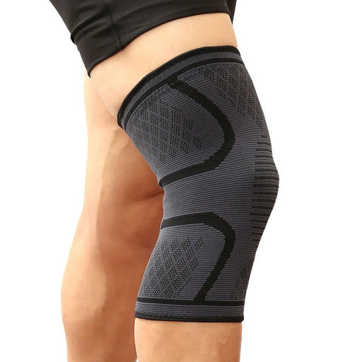 Loogdeel 1 stuk elastisch nylon sport kniebrace - Compressie kniepad - Bivakshop
