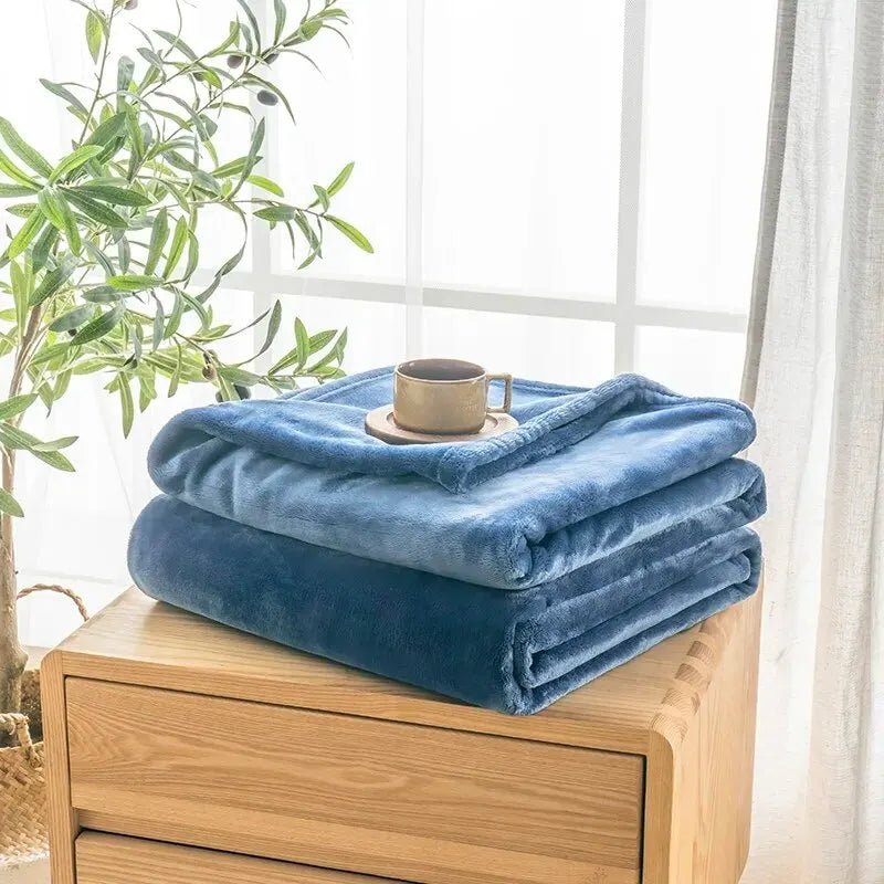 Luxe flanellen deken - Comfort & veelzijdigheid in elk seizoen - Bivakshop