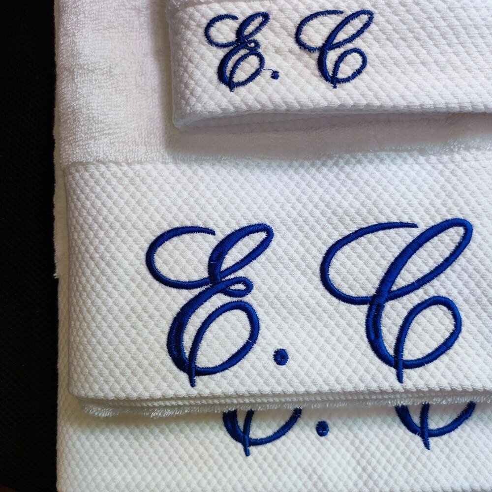Luxe Katoenen Badhanddoek - 100% Katoen - Diverse Maten - Pure White - Personalisatie mogelijk - Bivakshop