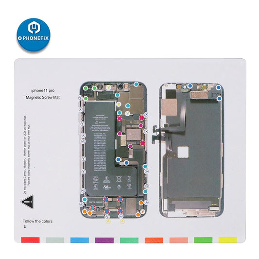 Magnetische schroef pad - Professionele schroef keeper voor iPhone reparatie - Bivakshop