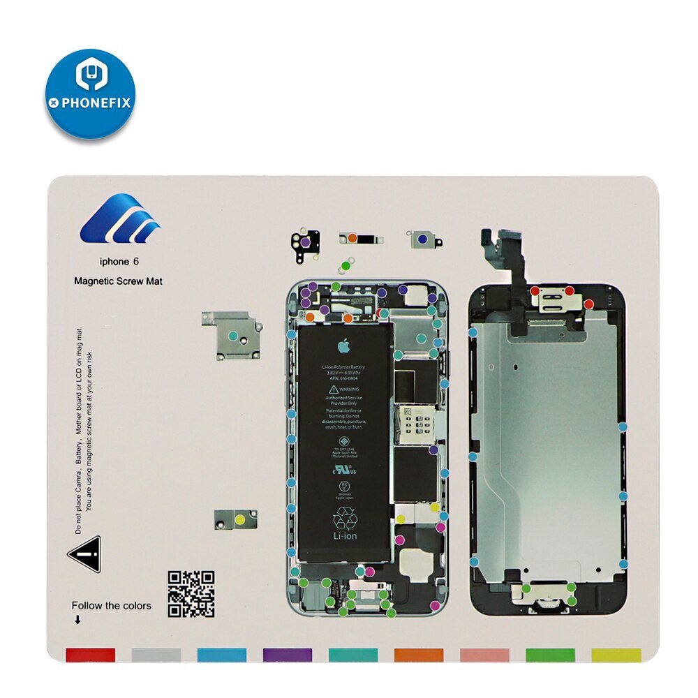 Magnetische schroef pad - Professionele schroef keeper voor iPhone reparatie - Bivakshop