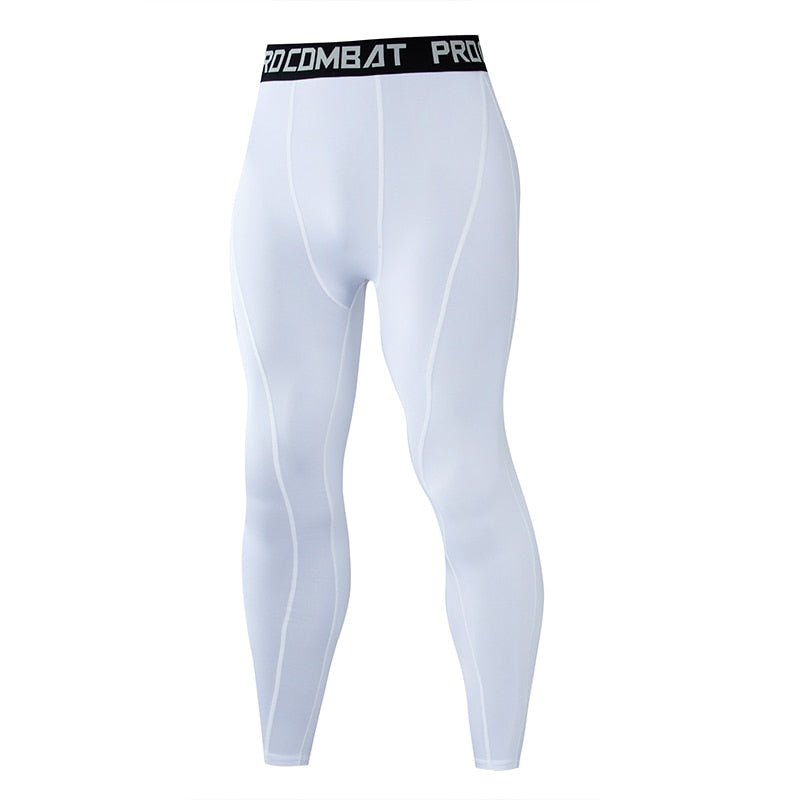 Mannen Compressie Sportkleding - Jogging - Fitness kleding - MMA kleding. - Bivakshop