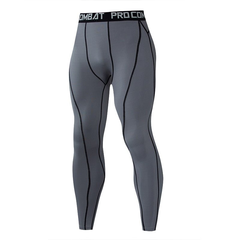 Mannen Compressie Sportkleding - Jogging - Fitness kleding - MMA kleding. - Bivakshop