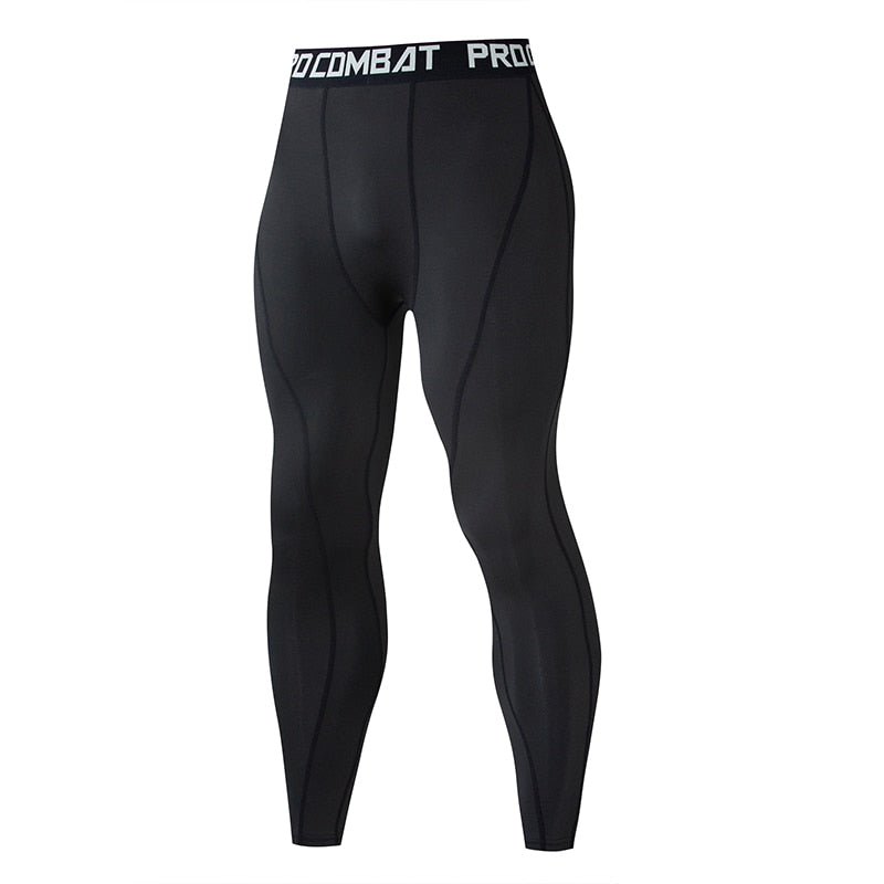 Mannen Compressie Sportkleding - Jogging - Fitness kleding - MMA kleding. - Bivakshop