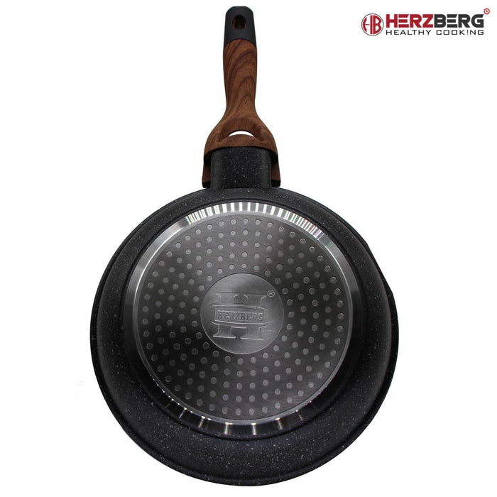 Marmer beklede koekenpan - 20cm - Herzberg - Bivakshop