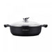Marmeren Ondiepe Soeppan - Keramische anti-aanbaklaag - 26 cm - Bivakshop