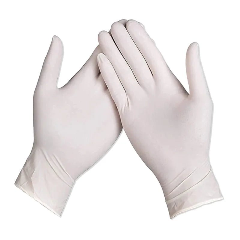 Master Gloves MG-21653: latex wegwerphandschoenen poedervrij - M (100 stuks) - Bivakshop