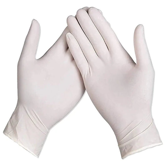 Master Gloves MG-21660: latex wegwerphandschoenen poedervrij - L (1400 stuks) - Bivakshop