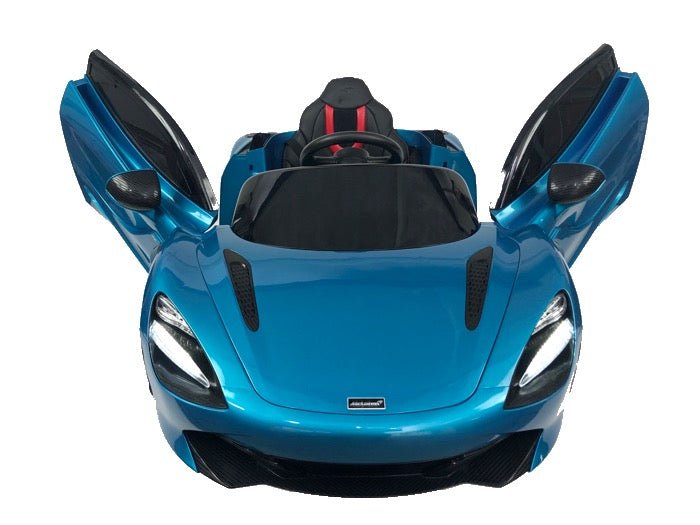 Mclaren 720S - Blauw elektrische kinderauto met afstandsbediening - Bivakshop