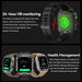Melanda 1.85 outdoor militaire smartwatch voor mannen - IP68 waterdicht - Bloeddrukmonitor - Bivakshop