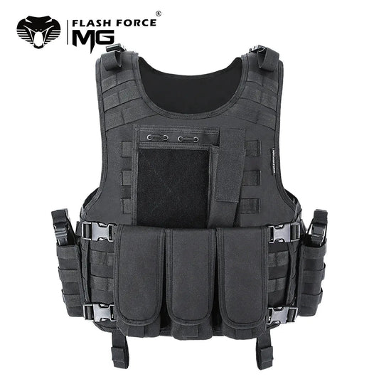 Mgflashforce Molle Airsoft Vest - Het Ultieme Tactische Vest voor elke missie - Bivakshop