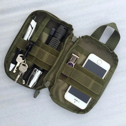 Militaire tactische EDC molle pouch kleine medische heuptas - Mobiele telefoonhouder - Bivakshop