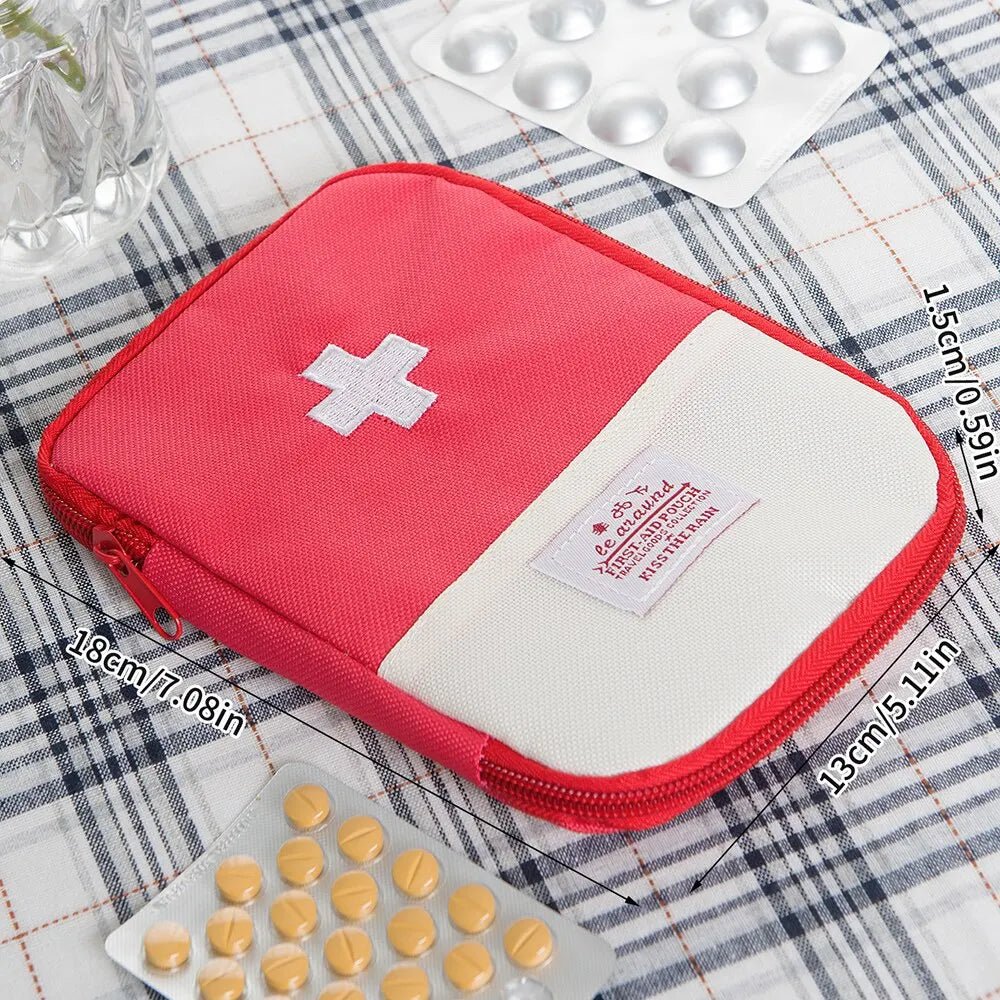 Mini draagbare medicijntas - Reis EHBO-kit met opbergmogelijkheden - Bivakshop