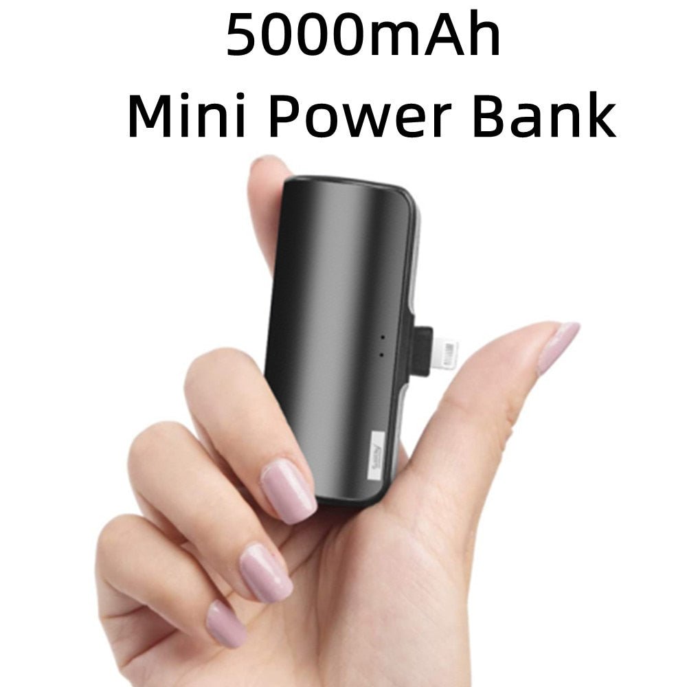 Mini - Powerbank - 5000mAh - Draagbaar opladen - Bivakshop