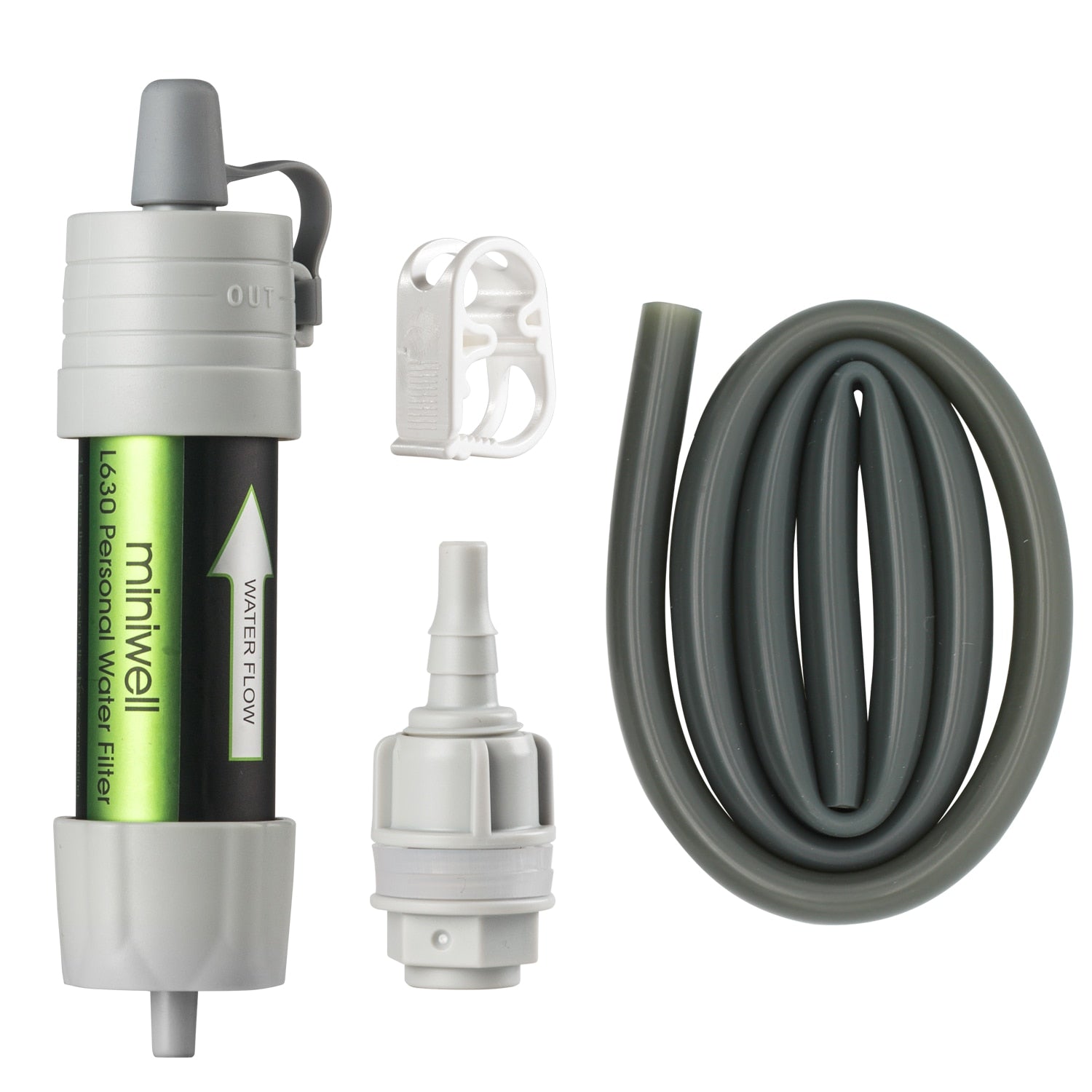 Miniwell Draagbare Camping Water Filter Systeem - 2000 Liter Filtratie Capaciteit - Bivakshop