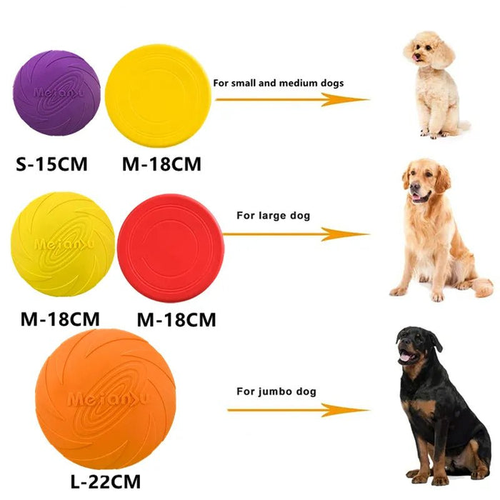 Mode hond siliconen game frisbee - Hond Speelgoed - Dierbenodigdheden - Bivakshop