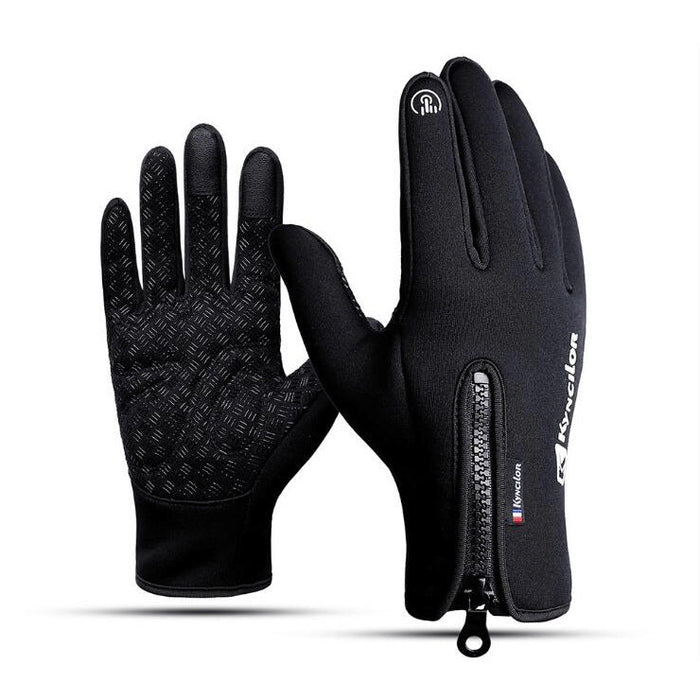 Moeite Waard Winter Fietsen Handschoenen Fiets Warm Touchscreen Volledige Vinger Handschoenen Waterdicht Outdoor Bike Skiën Motorrijden - Bivakshop