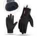 Moeite Waard Winter Fietsen Handschoenen Fiets Warm Touchscreen Volledige Vinger Handschoenen Waterdicht Outdoor Bike Skiën Motorrijden - Bivakshop
