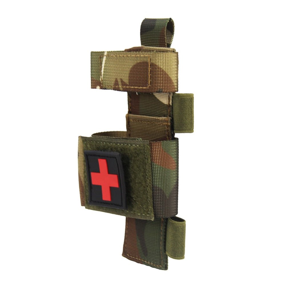 Molle Nylon Tourniquet Pouch Houder voor schaar of zaklamp - Bivakshop