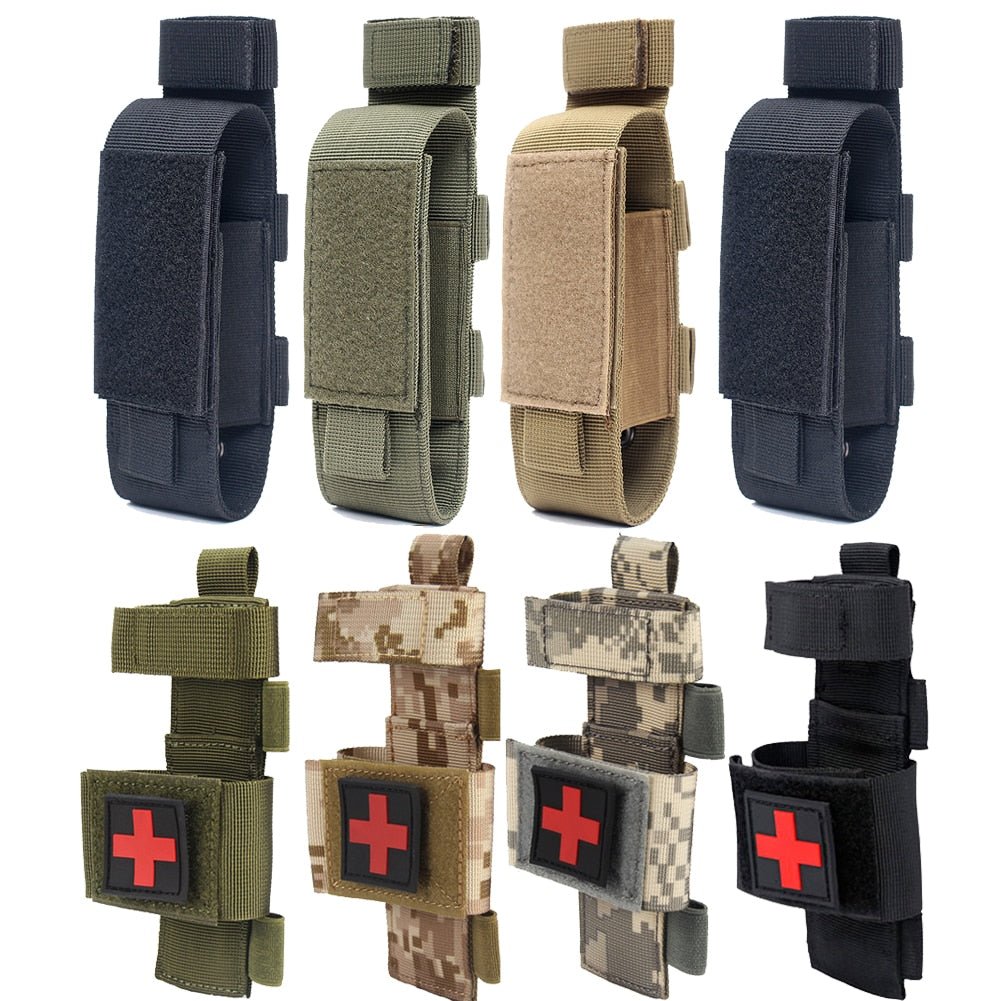 Molle Nylon Tourniquet Pouch Houder voor schaar of zaklamp - Bivakshop