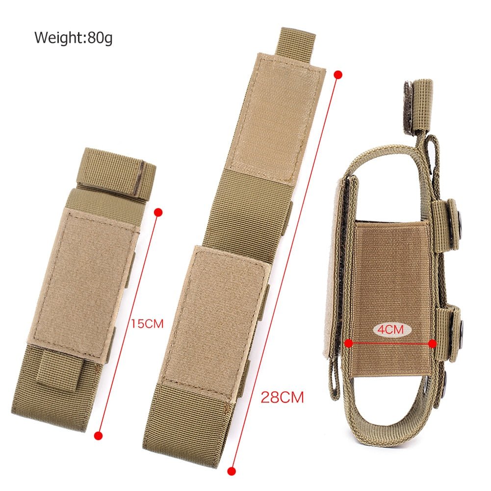 Molle Nylon Tourniquet Pouch Houder voor schaar of zaklamp - Bivakshop