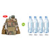 Molle tactische sport waterfles - 1 en 2 liter - Schouderband - BPA vrij - Bivakshop