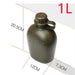 Molle tactische sport waterfles - 1 en 2 liter - Schouderband - BPA vrij - Bivakshop