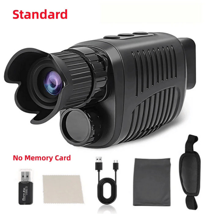 Monoculaire nachtzichtcamera 1080P HD - Infraroodcamera, 5X digitale zoom - Bivakshop