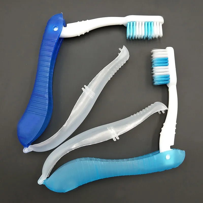 MOONBIFFY draagbare opvouwbare reizen tandenborstel - Hygiënische tandreinigingstool - Bivakshop