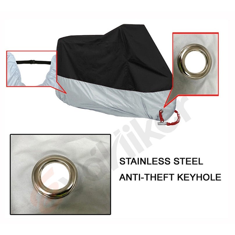 Motorfiets en E-bike Covers - M L Xl 2XL 3XL 4XL - Waterdicht - Bivakshop