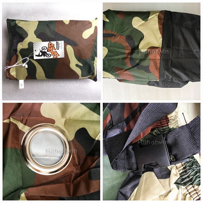 Motorfiets en E-bike Covers - M L Xl 2XL 3XL 4XL - Waterdicht - Bivakshop