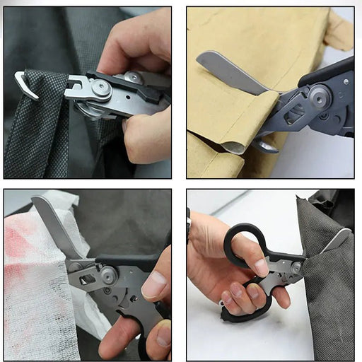 Multifunctionele leatherman raptors eerste hulp tactische vouwschaar buitensurvivalgereedschap - Bivakshop