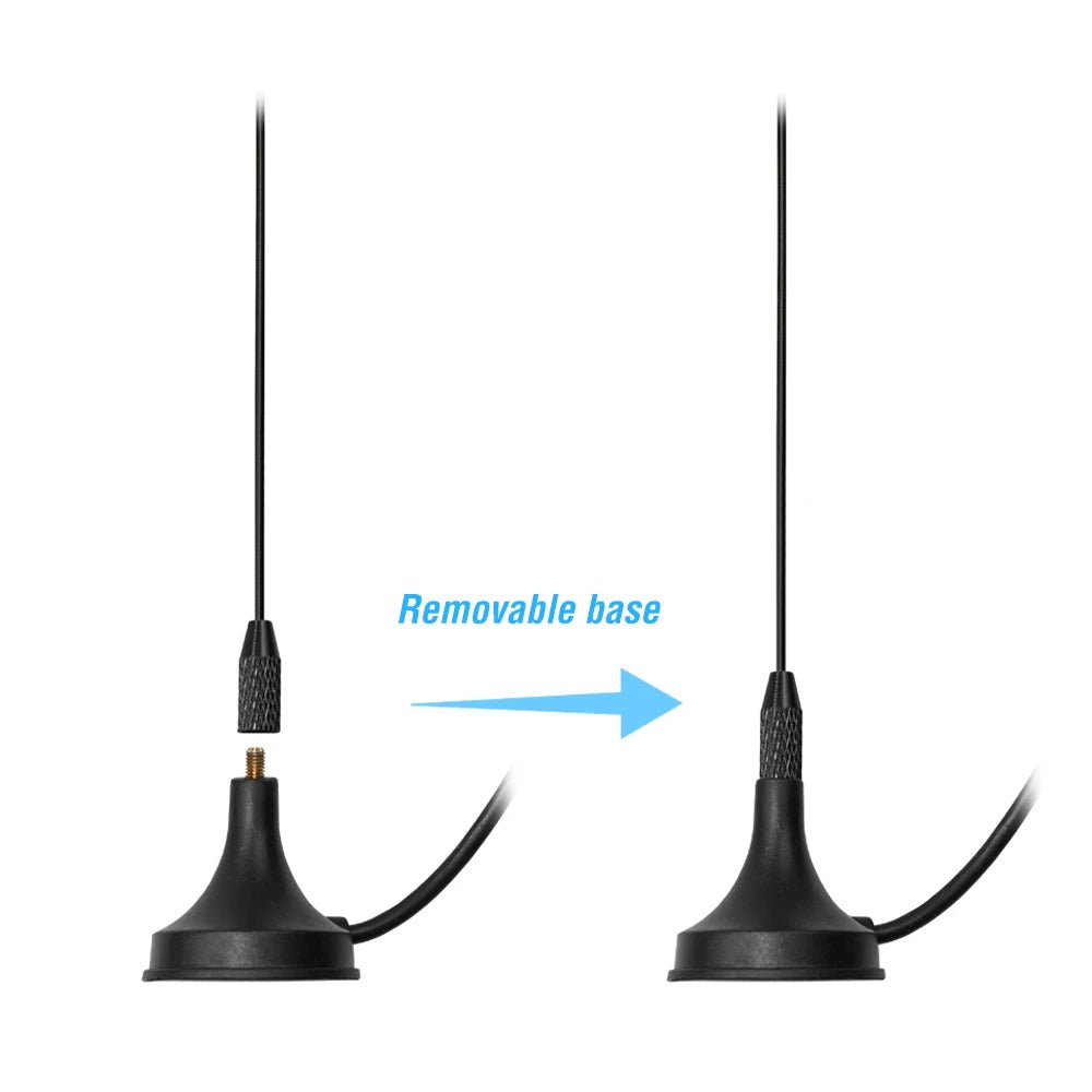 NAGOYA UT-106UV SMA-F auto antenne dual band magnetische antenne - Bivakshop
