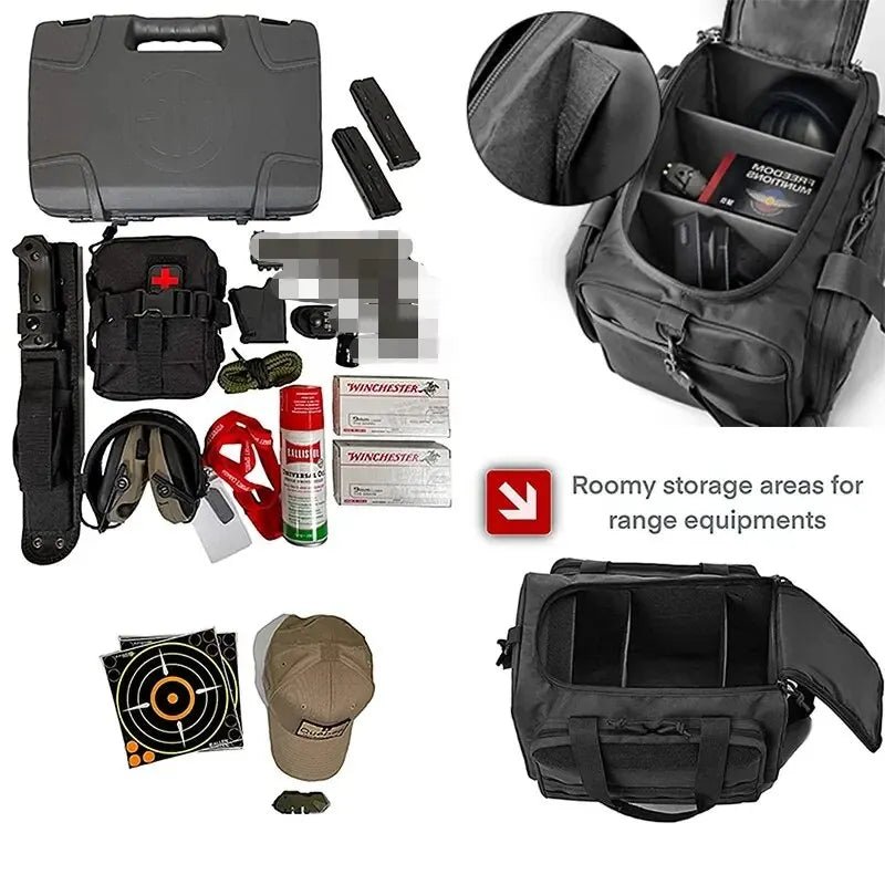 NANCY TINO molle systeem outdoor jacht pistool opbergtas - Bivakshop