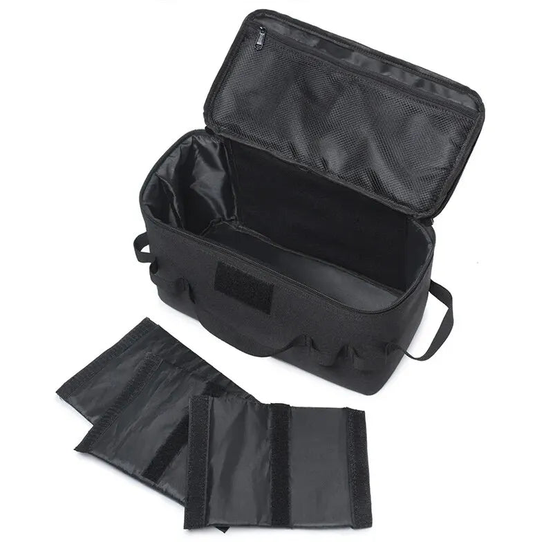 NANCY TINO outdoor gereedschapstas - Kampeer gasfles opbergtas met grote capaciteit - Bivakshop